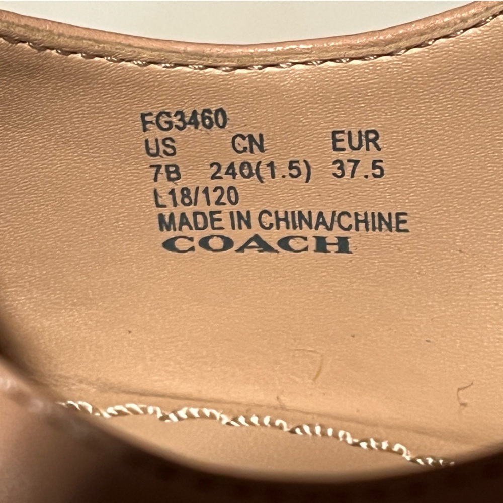 NEW—COACH Allie Slingback Stiletto Pump, Size 7–REDUCED - Picture 7 of 9